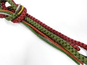 正絹　手組帯締め